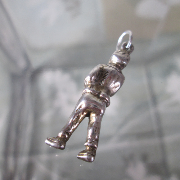 Silver Bracelet Charm CLARINET PLAYER Woodwind - Picture 5 of 6